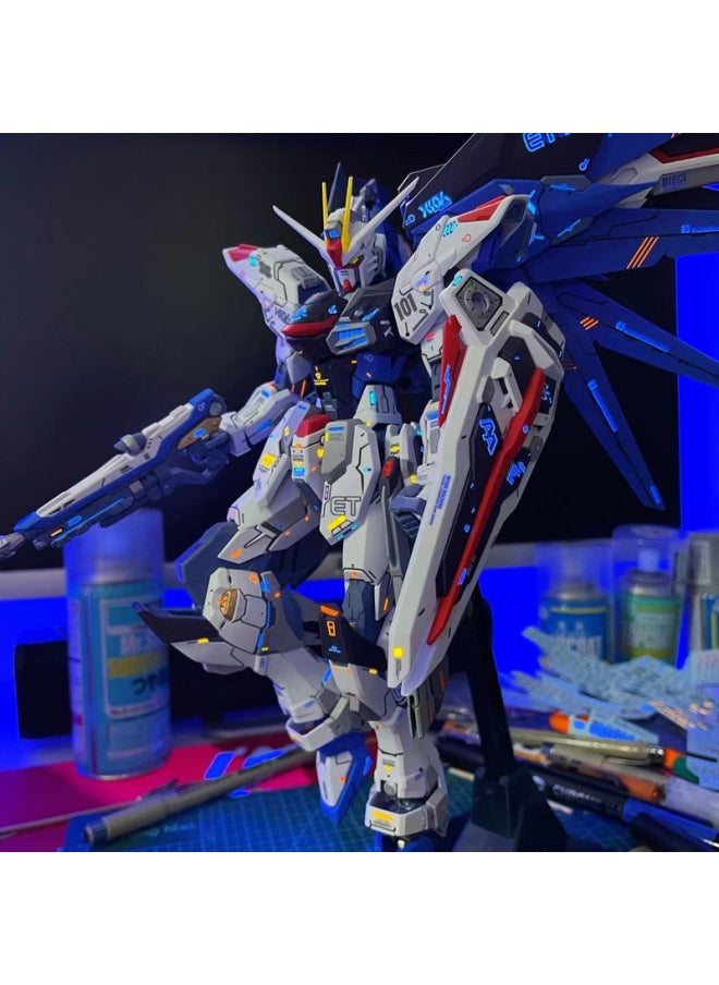 Generic - Up To HG Attack Free Mark Rabbit MK-II Riding Jim Spartan Model Assembled Hand Toys Wholesale-Color:Xingxing 026-GTO Yuanzu Gundam HG-Bracket/Water Sticker - Image 1