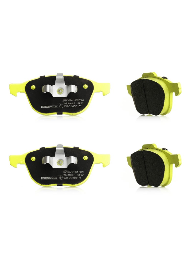 RIDEX RIDEX PLUS - BRAKE PAD SET (FRONT) FOR VOLVO - 30742030 / 31341301 / 30793618 / 30683554 / 30681739 / 30715023 / 30736923 / 307936180 / 307369230  - Image 3