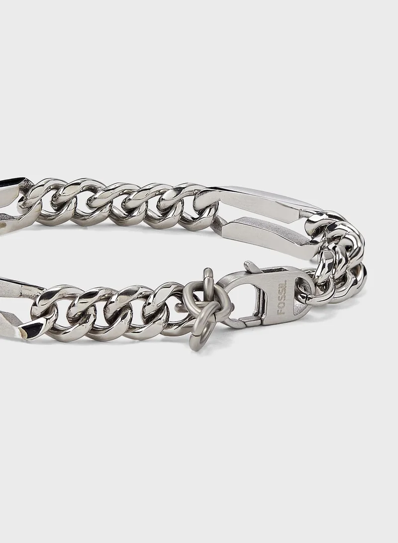FOSSIL Jf03722040 Stainless Steel Chain Bracelet