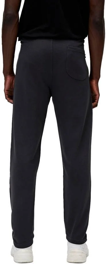 باد بير Elastic Waist Straight Leg Pocket Regular Fit Plain Cotton Anthracite Sweatpant