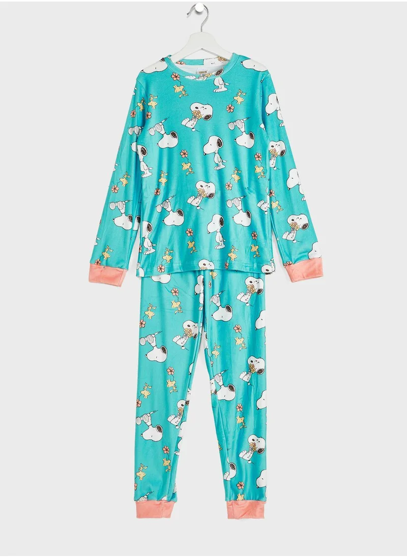 Peanuts Youth Snoopy Pyjama Set