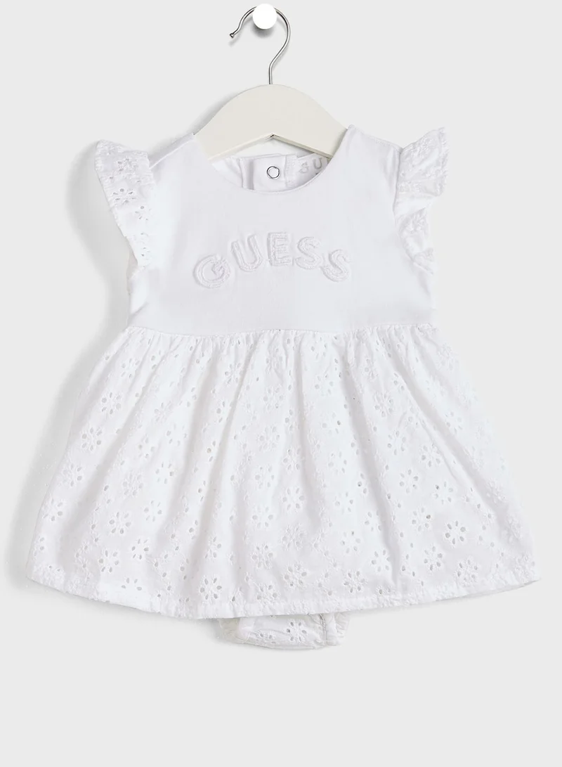 GUESS Infant Lace Detail Bodysuit