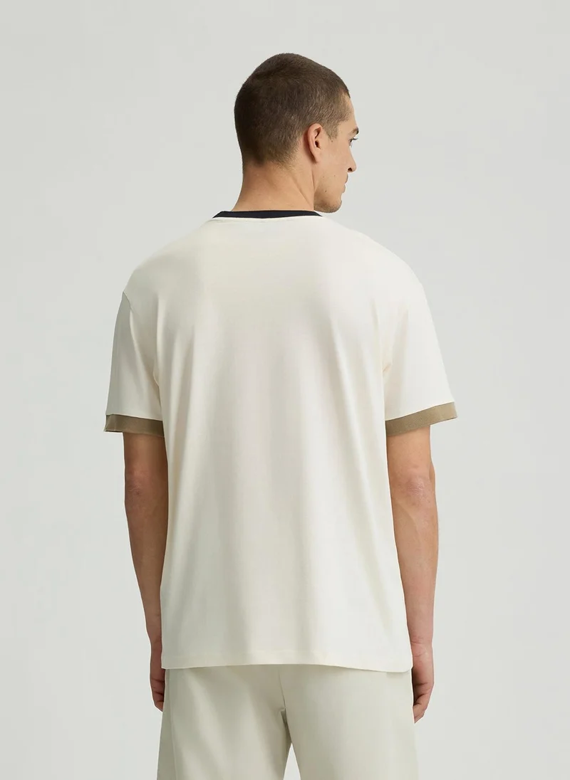 Liu Jo Cotton T-Shirt with Logo