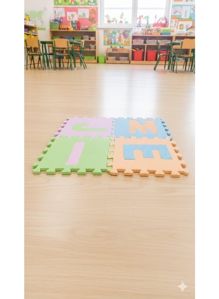 Alphabet Foam Mat for Kids – Colorful Educational EVA Foam Floor Tiles for Children Playrooms and Nurseries, Soft Safe Interlocking Learning Play Mat with English Letters for Early Education - Image 4