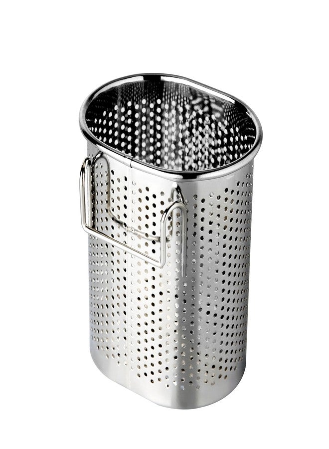UIP Global Stainless Steel Cutlery Utensil Holder (Small Oval) Chopsticks Holder for Dishwasher - Image 2