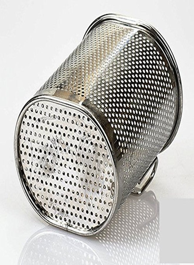 UIP Global Stainless Steel Cutlery Utensil Holder (Small Oval) Chopsticks Holder for Dishwasher - Image 5