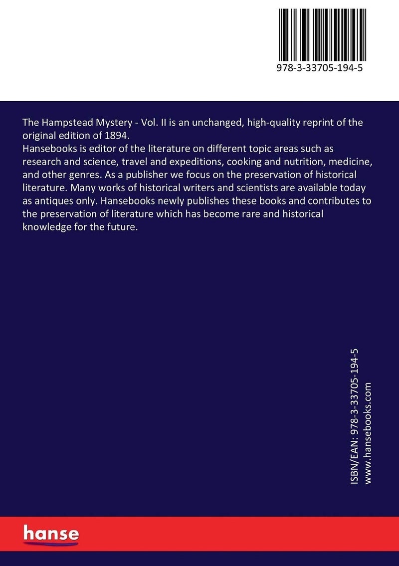 The Hampstead Mystery: Vol. II - Image 2