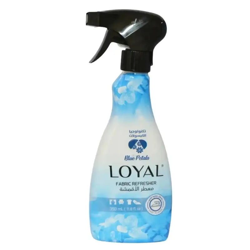 Loyal Fabric Freshener In Soft Blue Petals Fragrance- 350ml