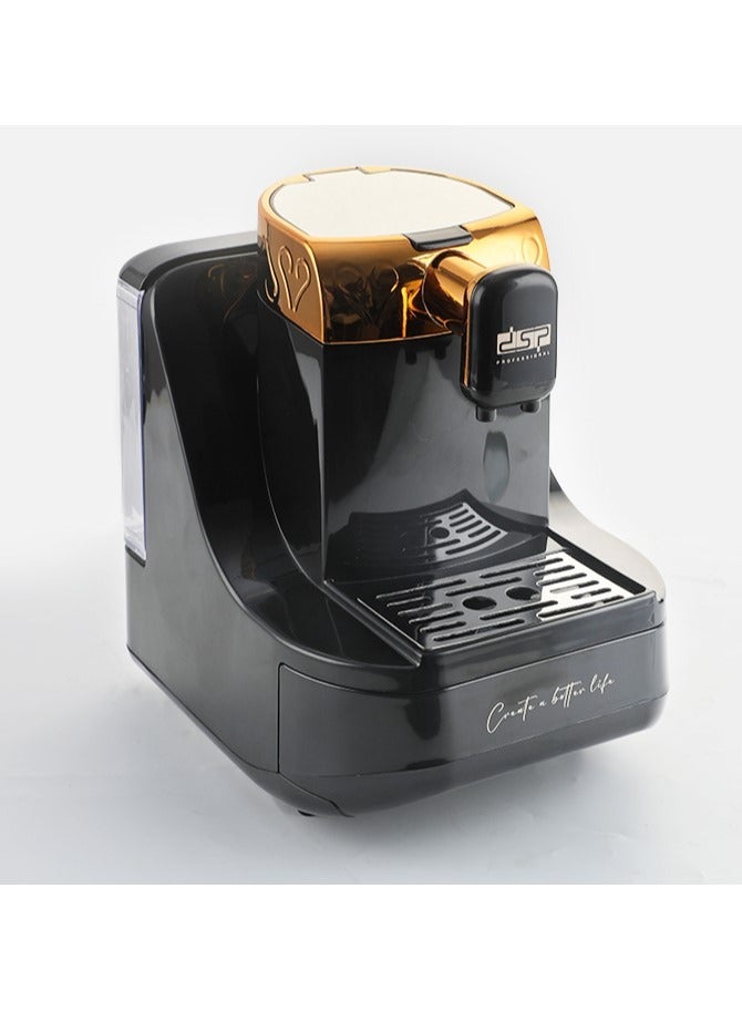 DSP Turkish Coffee Maker | 700W | stainless steel disc | capacity: 1.0L | Detachable head, easy to clean | Automatic coffee stirring | Adjustable water flow | Model KA3114 - Image 1