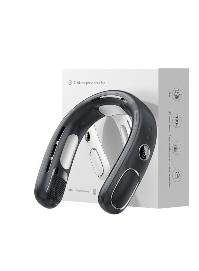 Nariele New USB Semiconductor Cooling Neck Fan