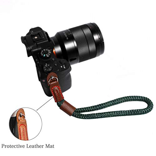 WANBY Camera Soft Cotton Hand Wrist Strap with Quick Release Buckle for DSLR SLR - Image 3