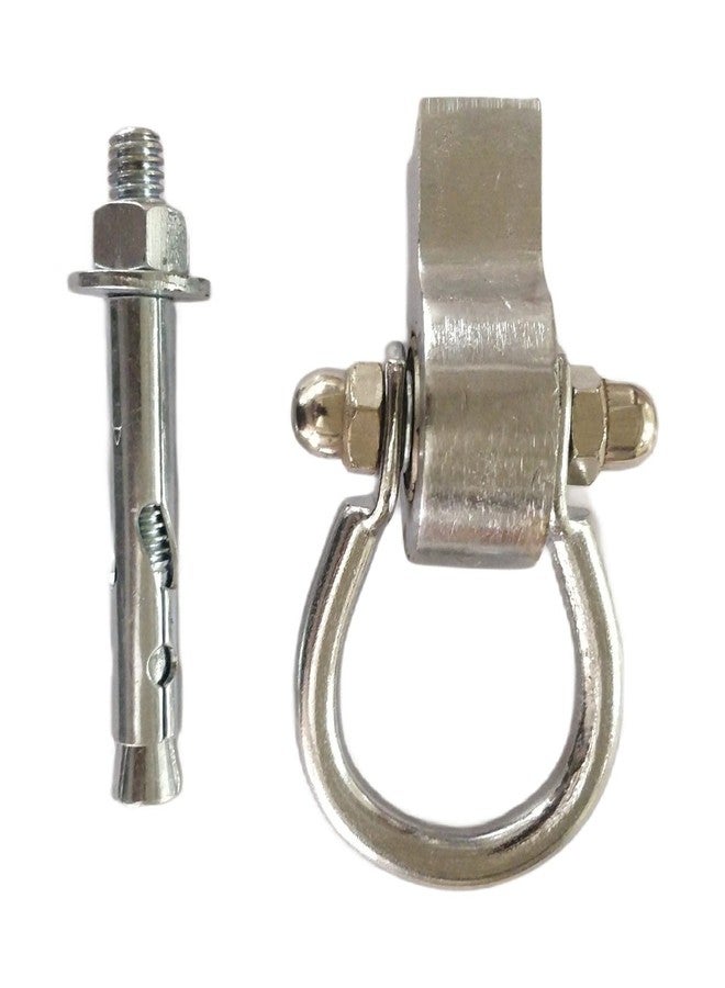 Kaushalendra Heavy Duty Hanging Hammock Hook Bearing Kada with Fastener - Capacity 160 kg (Fastener with Kada Piece 01) - Image 1