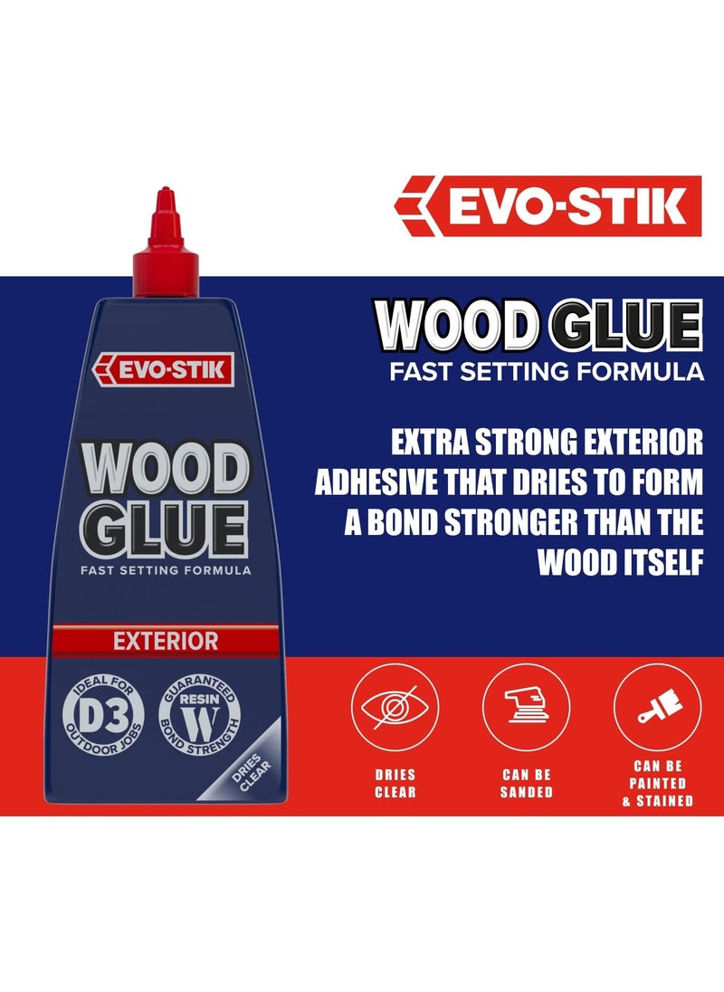 Bostik Evo-Stik - 717411 Weatherproof Wood Adhesive 500ml  - Image 3