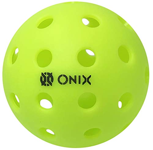 Onix Pure 2 Outdoor Pickleball Balls Specifically Designed and Optimized for Pickleball Neon Green 3Pack - Image 1