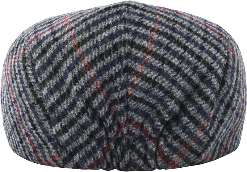 STARANCE Men's Flat Cap Wool Tweed Driving Irish Newsboy Hat - Image 5
