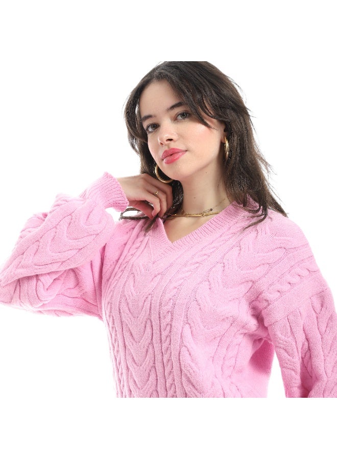 Coctail 17508/1-Pullover-rose - Image 4