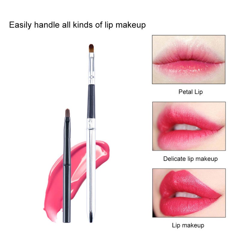 Makeup Lip Brush Gloss Lipstick Lip Eyebrow Eyelash Applicator Brush - Image 3