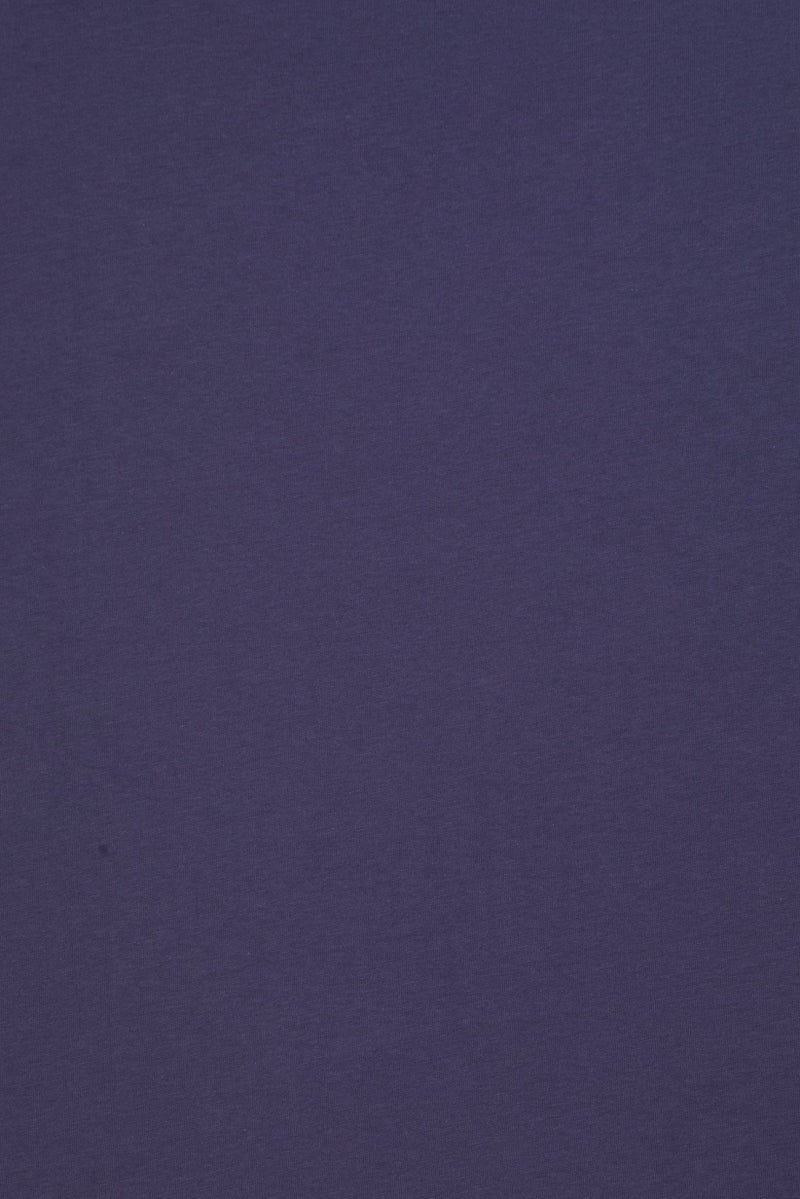 Lyle & Scott Men Crew Neck Short Sleeve Embroidered Logo T-Shirt, Purple - Image 5