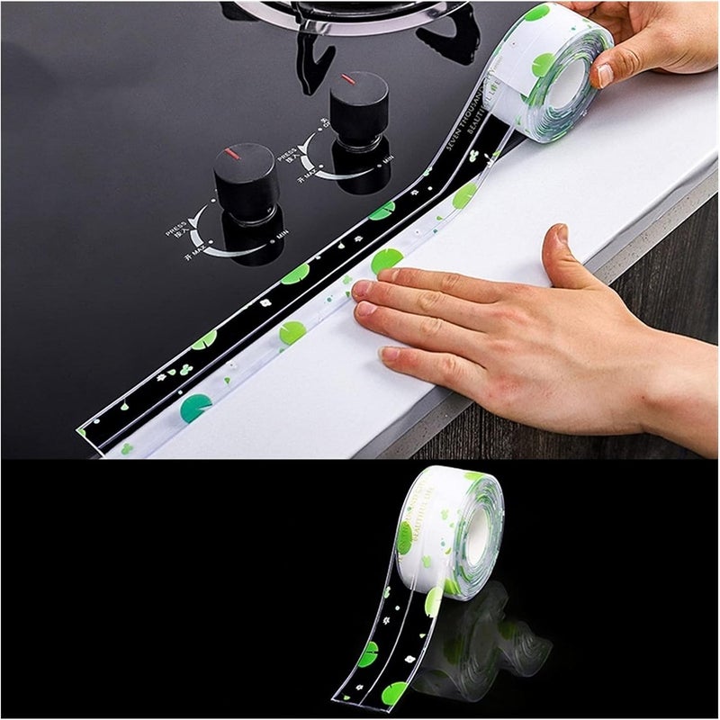 Waterproof Decorative Sealing Tape for Kitchen and Bathroom Caulk Strip for Sealing Gaps and Corners Easy Installation Moisture Resistant 3.8m x 3cm - Image 4