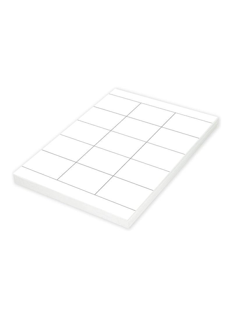 Agipa 100-Sheet Multipurpose Label White - APLA101119 - Image 2