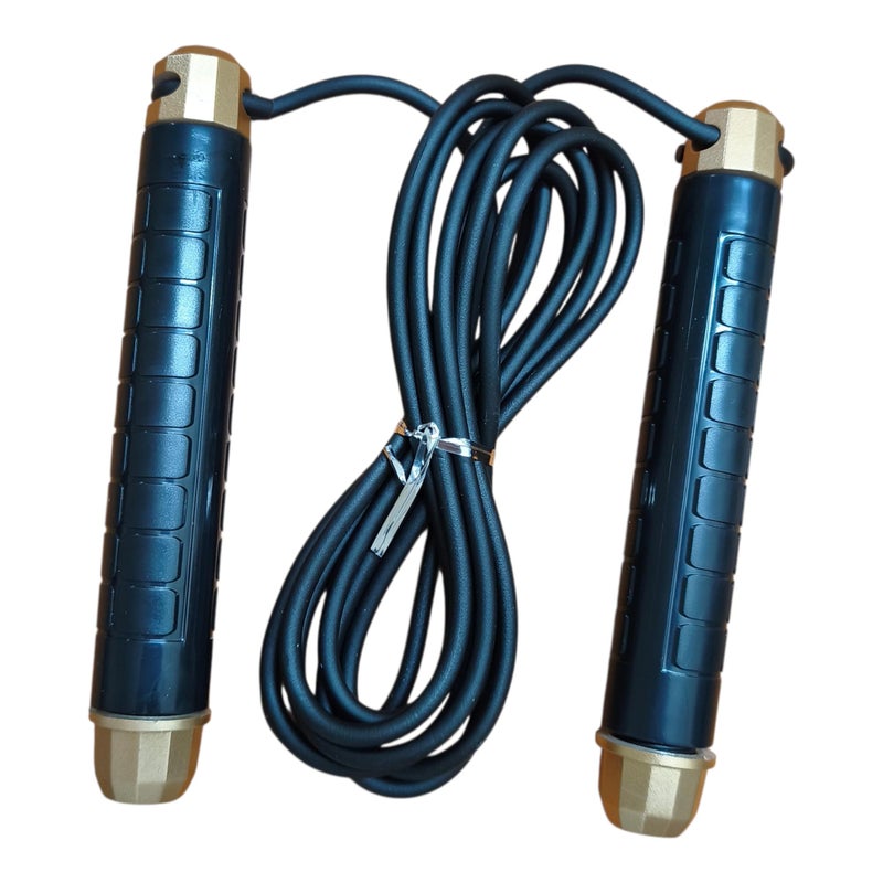 M D Stay Fit MD Stay Fit Jump Rope with Metal Handles High Quality Materials Fitness Training Equipment - Image 2