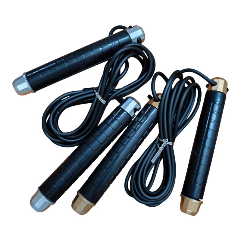 M D Stay Fit MD Stay Fit Jump Rope with Metal Handles High Quality Materials Fitness Training Equipment - Image 5