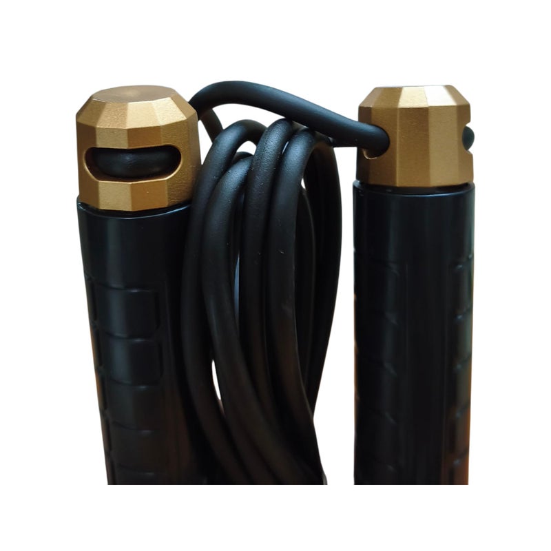 M D Stay Fit MD Stay Fit Jump Rope with Metal Handles High Quality Materials Fitness Training Equipment - Image 4