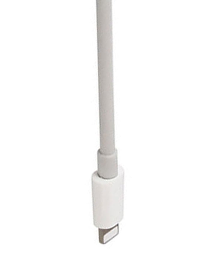 Fast Ethernet Lightning Charging Cable For Apple iPhone X/8/7 White - Image 5