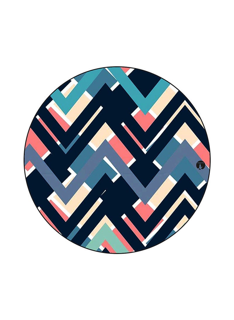 RKN Printed Round Mouse Pad Multicolour