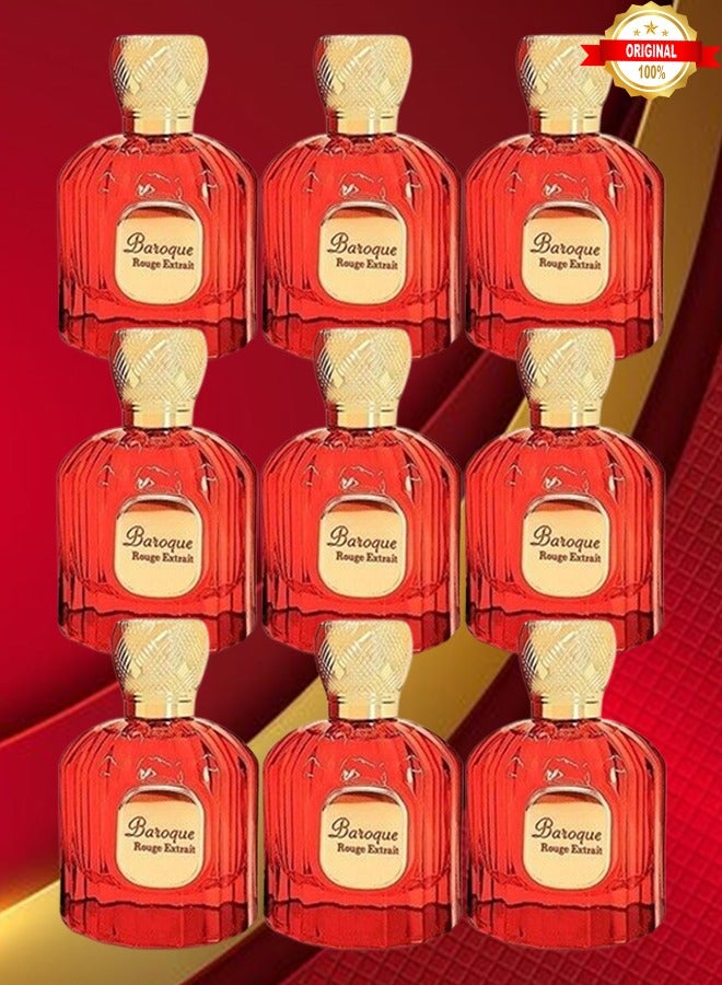 باروك 9 قطع عطر باروك روج اكسترايت 100 مل - Image 1