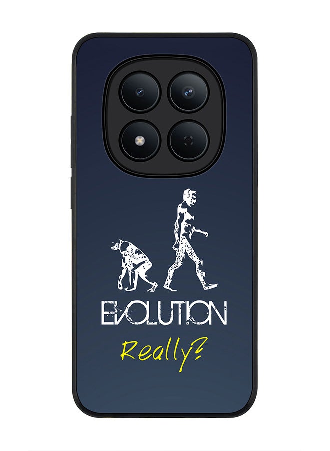 For Xiaomi Redmi Note 15 Pro 5G Case,Slim fit Camera Protection, Shockproof Thin Phone cover  - Evolution, Really (Grey)