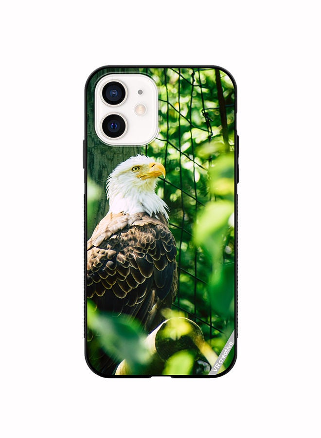 VR CREATIVE Protective Case Cover For Apple iPhone 12 mini Mighty Eagle Design Multicolour - Image 1
