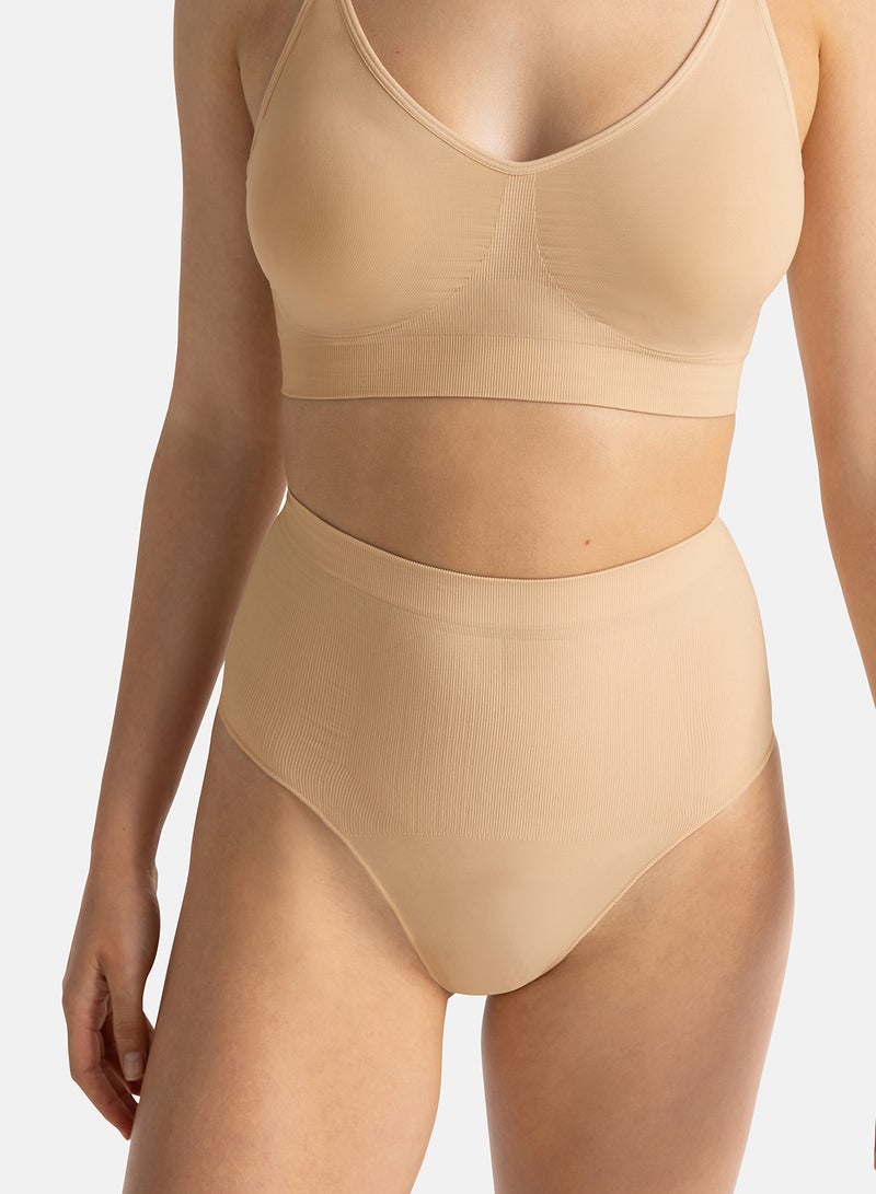 Dorina High Waist Shaping Thong - Image 1