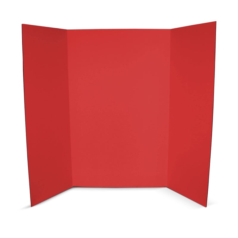 Flipside Products 36â€ x 48â€ Project Boards for Presentations, Science Fair, School Projects, Event Displays and Trifold Picture Board, Proudly Made in USA - Assorted Colors - 4 Pack - Image 4