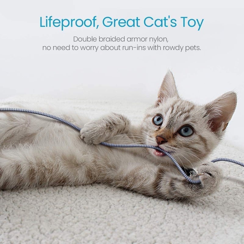 Ainope كابل تمديد USB، موسع USB، كابل تمديد USB 3.0، سلك ذكر إلى أنثى لنقل بيانات عالي متوافق مع كاميرا الويب، لوحة المفاتيح، محرك الفلاش، القرص الصلب، الطابعة، 3.3 قدم، رمادي - Image 3