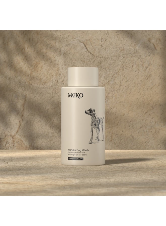 Moko Natural Antibacterial Dog Wash - Nourishing & Conditioning Pet Shampoo with Medical-Grade Manuka Honey for Sensitive Skin, Deep Hydration, and Coat Care (Paraben & Sulphate Free, pH Balanced for All Breeds) - Image 2
