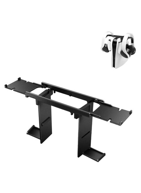 Headphone Stand Headset Holder Fit for PS5 Game Controller Compatible with PlayStation 5 Xbox Series X Mount DualSense No Screws Adhesive Tape