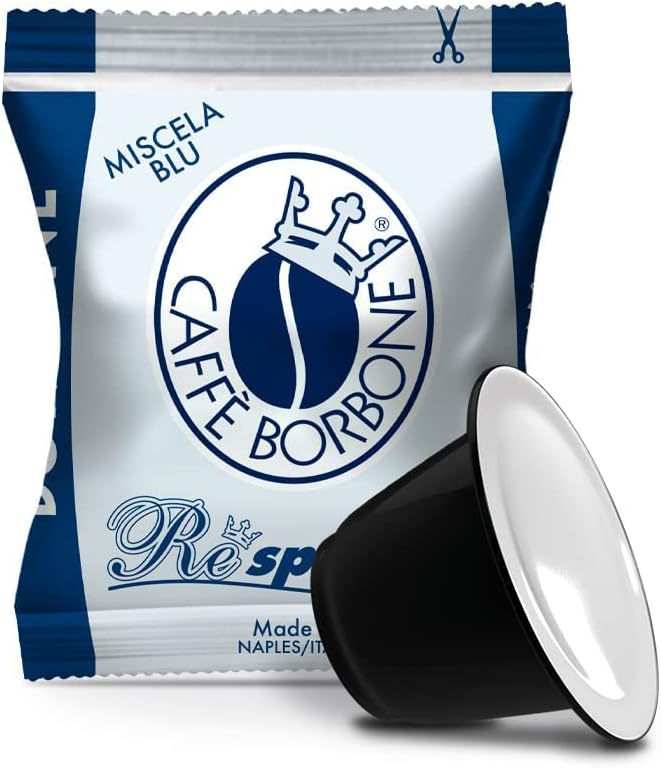 Caffe Borbone Respresso Espresso Capsules - Miscela Blu - Image 1