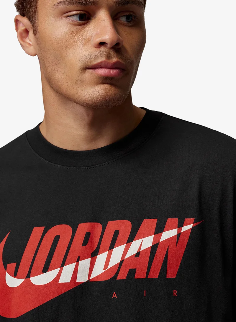 Jordan BLACK Jordan Swoosh 85 T-Shirt for Men | Best Price UAE