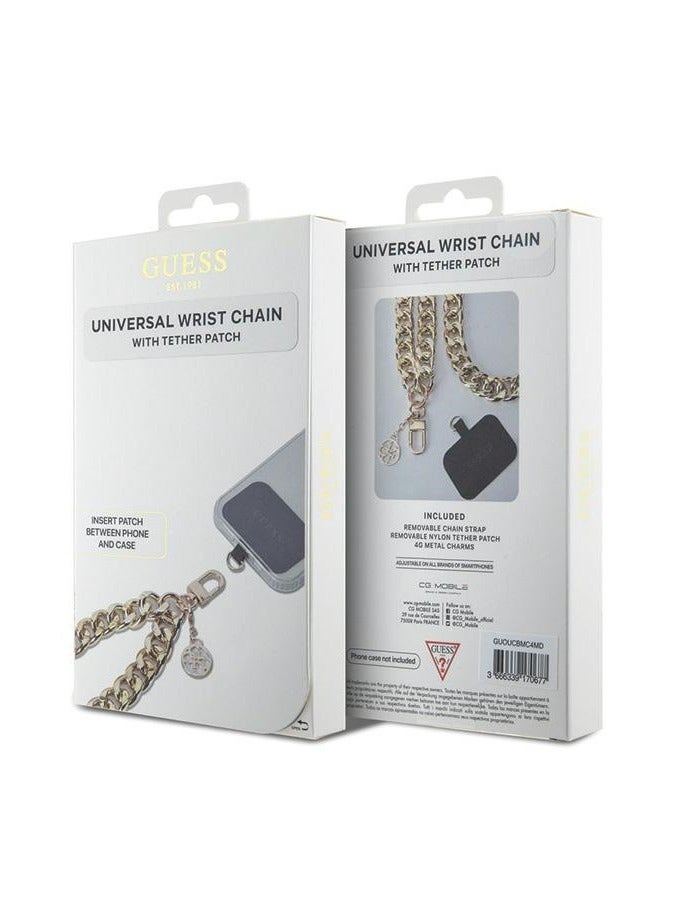 GUESS Guess Universal Big Hand Strap gold 4G Charm - Image 2