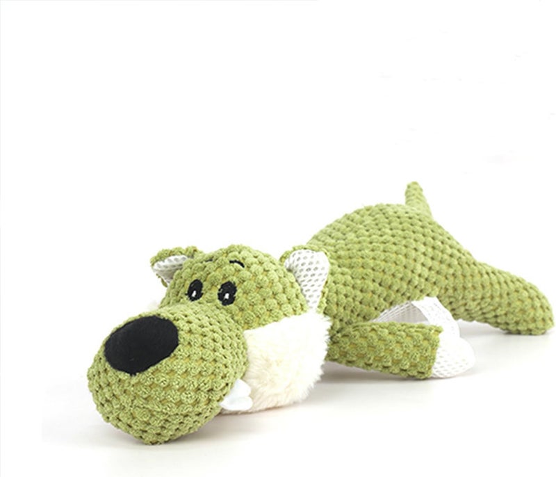 Dog Plush Toy - Durable Squeaky Chew Toy for Medium and Small Dogs - Image 1