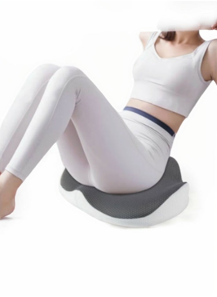 Super ZYouth Memory Foam Seat Cushion for Relieve Hemorrhoid Pain and, Back And Spine Support, Buttocks pad, Non-slip, Portable, Breathable, Suitable for Cars, Office Chair Cushions  - Image 3