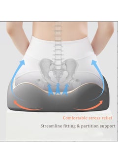 Super ZYouth Memory Foam Seat Cushion for Relieve Hemorrhoid Pain and, Back And Spine Support, Buttocks pad, Non-slip, Portable, Breathable, Suitable for Cars, Office Chair Cushions  - Image 5