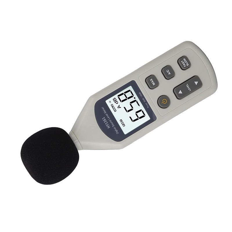 ABS Material Decibel Meter Noise Detector 30 130dBA with LCD Backlight USB Data Transmission - Image 4