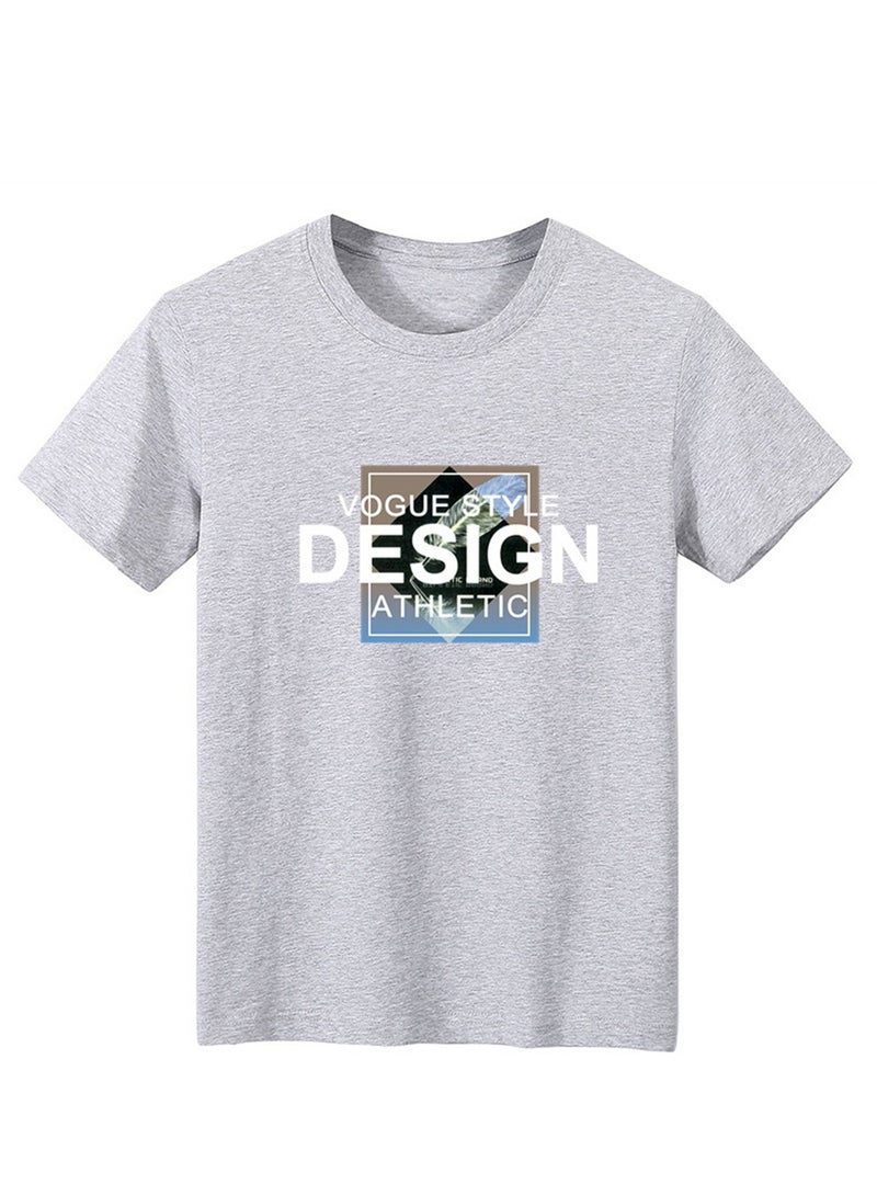 New Men's Short Sleeve Summer Men's Short T-Shirt Printed Short Sleeve - Image 1