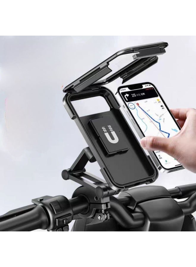 Moxom MX-VS42 Rider Motorcycle Mobile Phone Holder Waterproof Rain Cover - Image 2