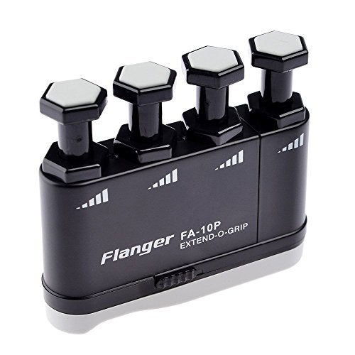 MIFXIN Finger Exerciser Hand Grip Strengthener Guitar Finger Grip Strength Trainer for Athletes Guitar Players Musicians & Physical Finger Training - Image 4