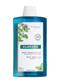 Klorane Klorane - Detox Shampoo with Aquatic Mint for Dull Hair - Purifies, Protects & Invigorates Hair - Visibly Increases Shine  - Image 1