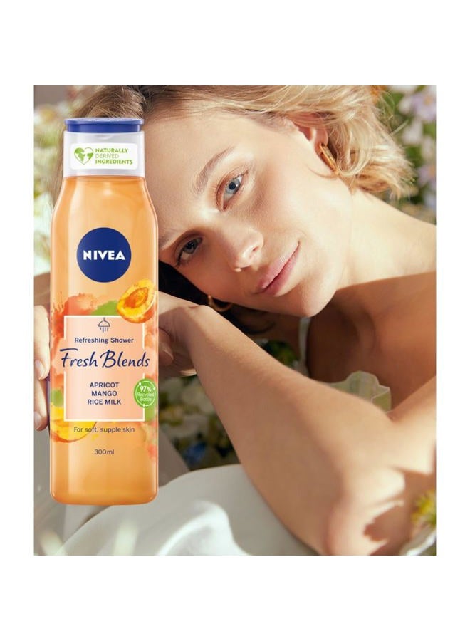 Nivea Fresh Blends Morela and Mango Refreshing Gel 300 ml - Image 5