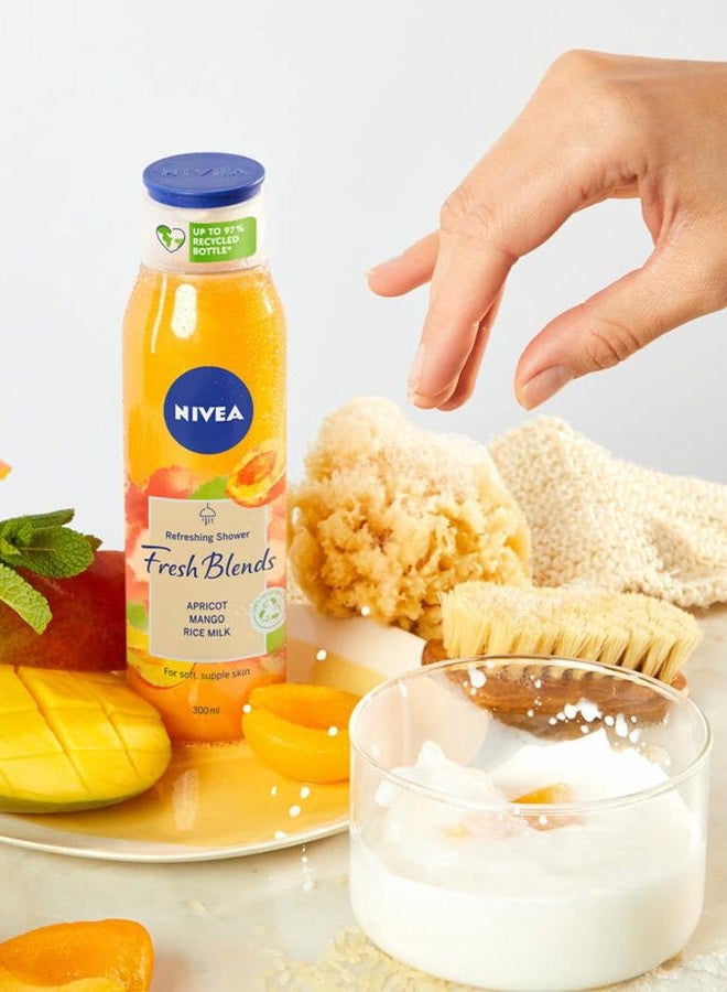 Nivea Fresh Blends Morela and Mango Refreshing Gel 300 ml - Image 4